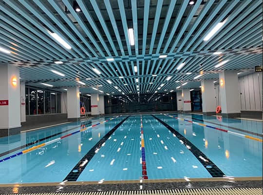 白银重庆某游泳馆3台24P泳池机项目