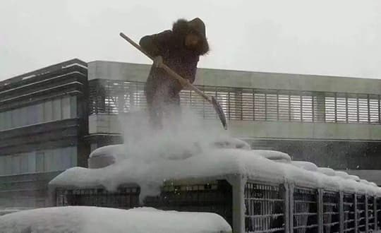 北海小雪已至，一台空气能热泵有多重要